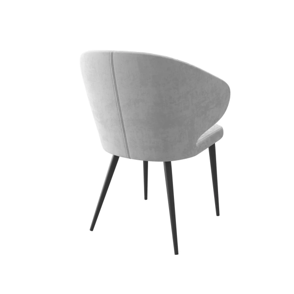 Стул ROB SILVER BRANDY 20 BK